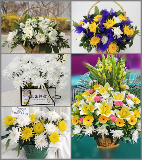 广东肇庆市四会市大沙镇江民村白事提篮配送